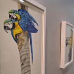 exposição "Inside Out", da artista plástica Zaza Amaral. A mostra ficará instalada na Galeria ADDA, no Piso 01. 