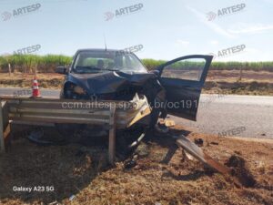 Motorista morre após acidente em rodovia na região