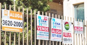 Vendas e aluguéis recuam na região